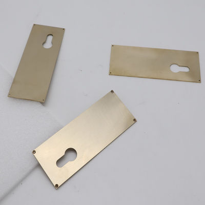 Bakır Custom Metal CNC İşleme Parçaları 0.01mm Tolerans