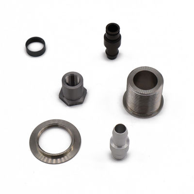 0.05mm Tolerans hassasiyetli CNC dönüştürme parçaları Alüminyum paslanmaz çelik