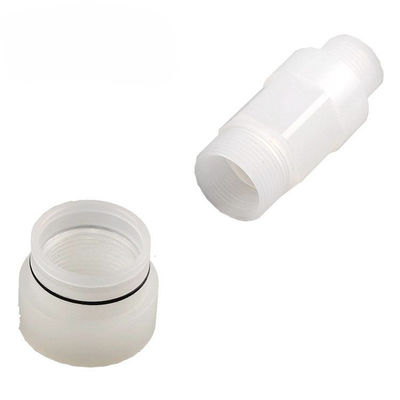 Plastik CNC hassas dönen parçalar PP 0.02mm 0.010-0.002mm Tolerans