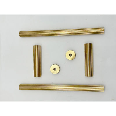Brass Precision CNC Turning Parts Otomotiv Havacılık Uzay Tıbbi