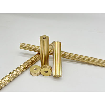 Brass Precision CNC Turning Parts Otomotiv Havacılık Uzay Tıbbi