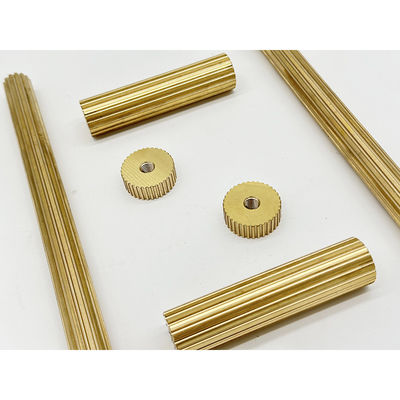 Brass Precision CNC Turning Parts Otomotiv Havacılık Uzay Tıbbi