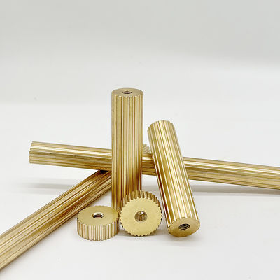 Brass Precision CNC Turning Parts Otomotiv Havacılık Uzay Tıbbi