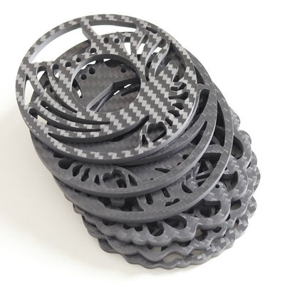 Özel CNC frezeleme Karbon Fiber 0.05mm Tolerans
