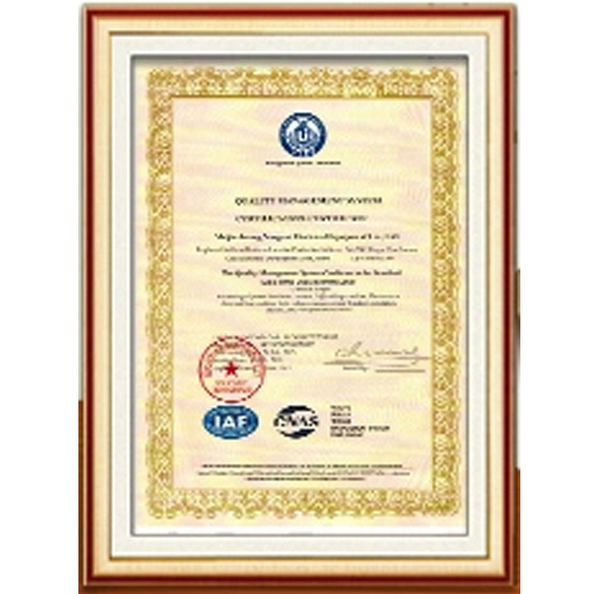 Çin Dongguan Zhaoyi Hardware Products Co., LTD. Sertifikalar
